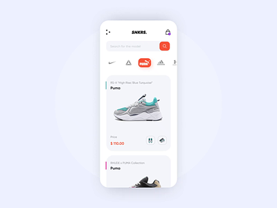 Sneakers Online Store App ae aftereffects animation animations concept design ecommerce iosapp microinteraction mobile app mobile ui sneakers ui uxui