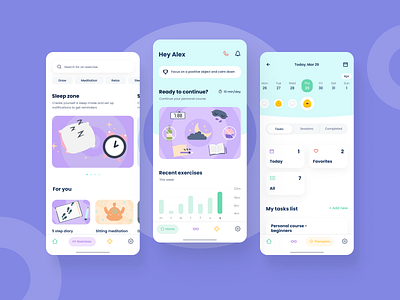 MindTales - Mental Health Mobile App Design by Phenomenon Studio on ...