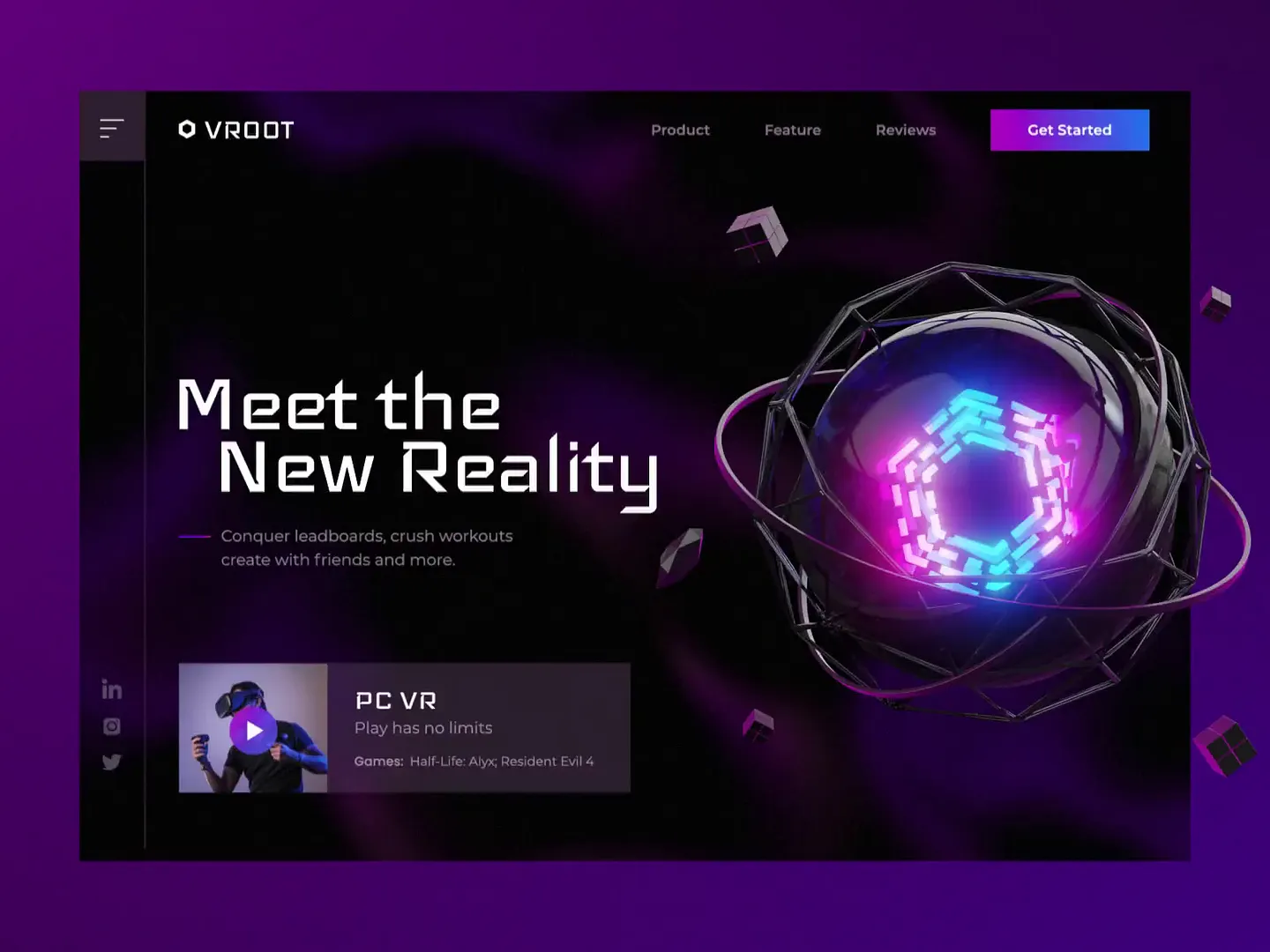 Innovative Virtual Reality Website Design for Immersive Experiences