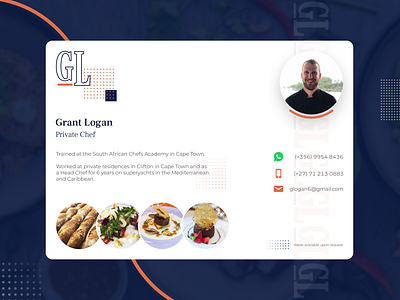 Private Chef • Portfolio/Ad