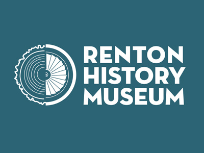 Renton History Museum Logo design graphic logo