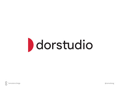 Dorstudio Logo clever design illustration letter logo mark minimal monogram samadara samadaraginige simple studio symbol typography