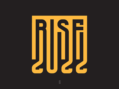 Happy 2022! 2022 design graphics letter logo mark minimal newyear samadara samadaraginige simple typography wordmark