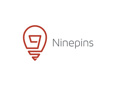 Ninepins Logo data mathematics nerdy nine ninepins optimize overhaul pins process science