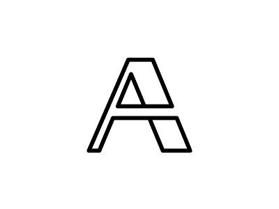 AB Monogram . WIP ab clever explore logo minimal monogram simple