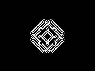 Logo design for an Islamic Organization arabesque islamic lineart pattern simple