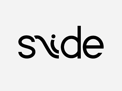 Slide action clever letter noun nounicon simple slide verb verbicon