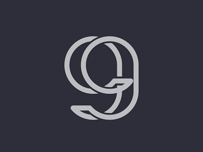 99 monogram - Another version 99 logo monogram number