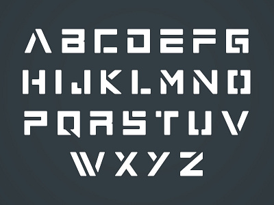 Vale Typeface font geometric modern typeface uppercase vale
