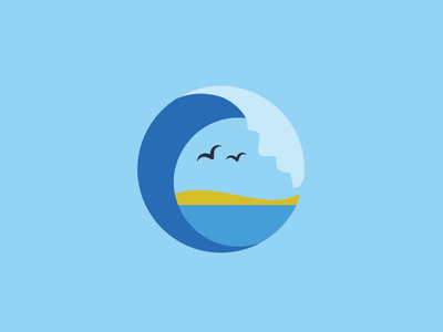 Logo-mark for a travel company