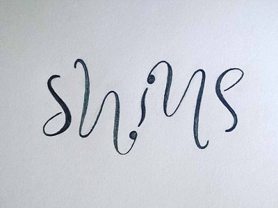Shine Ambigram ambigram handlettering lettering shine typography upsidedown