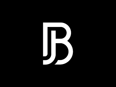 Letter B + J monogram b j letter minimal monogram photographer photography simple
