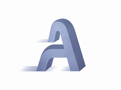 A = Abstract 36days a 36daysoftype a abstract design letter structure type typography