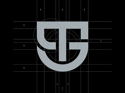 TSG Monogram academy design education golf grid letter mark lifestyle logo monogram sports tsg