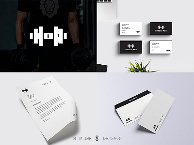 Download Gym Stationery Designs Themes Templates And Downloadable Graphic Elements On Dribbble