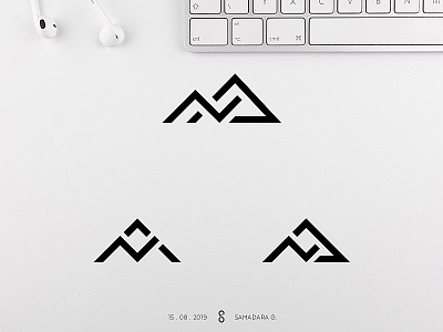 Mountains + NP Monogram