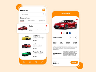Cars Portal or Buy and Sell Cars Store Mobile App adobe xd app buy creative figma illustrator logo design mobile prototype sell ui ux website wireframe