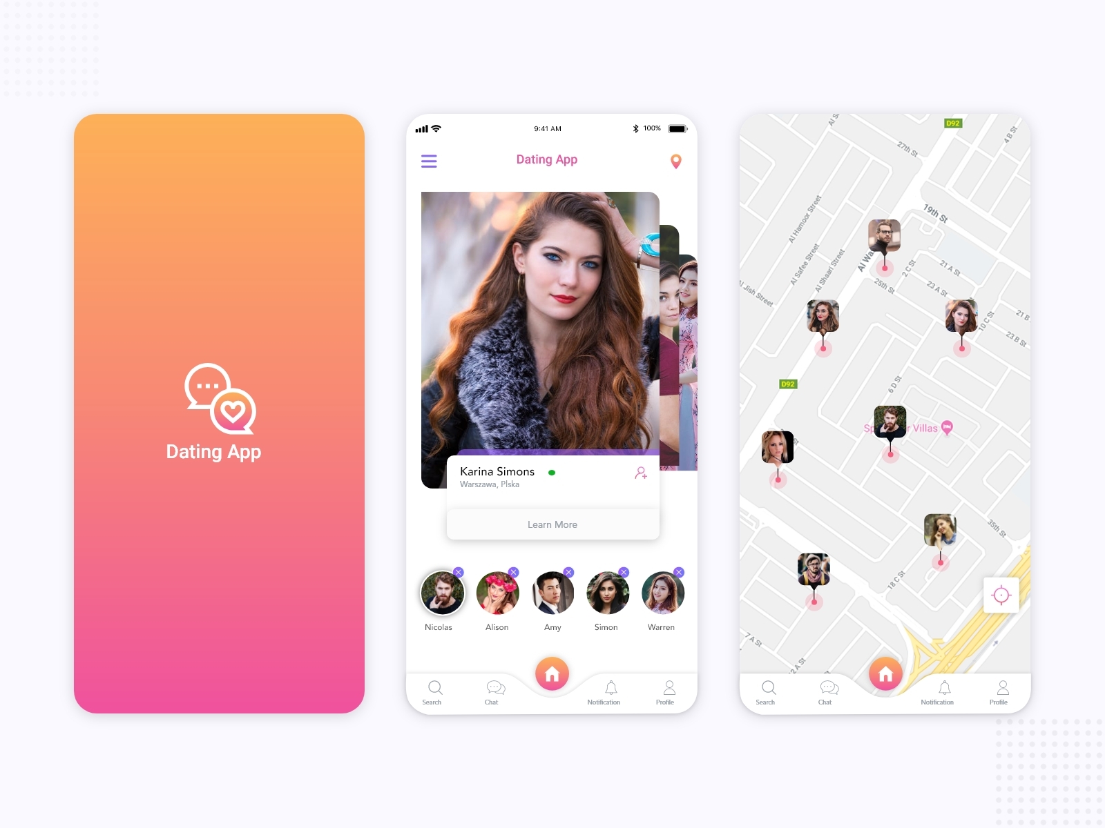 Fredmalmalig: finya dating app download - 🧡 Dating App Concept - UpLabs.