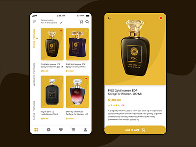 E-commerce Perfume! animation creative design ecommerce app landing logodesign portfolio product design ui ux website design