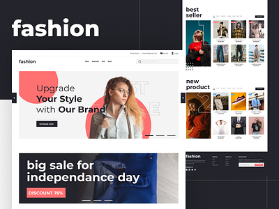 Fashion UI Website