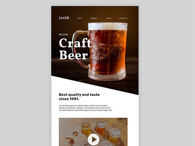 Beer Template Web
