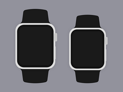 Simple Apple Watch for Sketch apple design download free freebie minimal resource simple sketch template watch