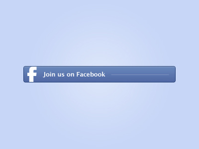 Facebook Button - Freebie PSD