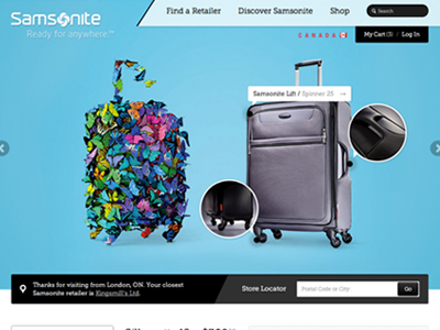 Samsonite Redesign [LIVE]