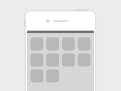 Flat iPhone - Freebie design flat free freebie ios iphone