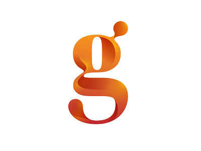 "g" g letter lettering logo mark serif symbol