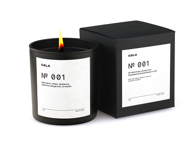 Nº 001 candle by CALA