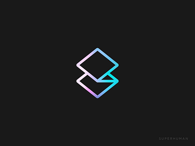 Superhuman Logomark by Ryan Wood for Superhuman on Dribbble