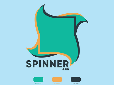 Spinner Logo abstract appicon branding clean colorful design logo logoconcept logodesign logomark logotrend 2020 logotype minimal monogram populardesign