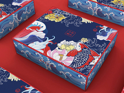 "TUN ZHOU ZHI LI“Chinese style packaging design packaging design