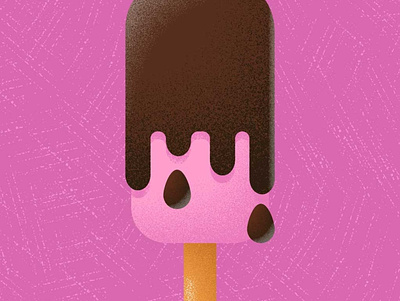 Noise ice-cream design illustration illustrator noise noise shadow vector