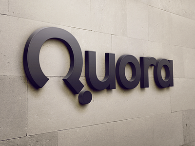 Logo idea for Quora alternative design logo logodesign mockup quora