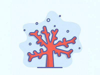 Living Coral 2019 clean color of the year coral cute diving ff6f61 icon illustration illustration design logodesign minimal ocean pantone sea underwater vector water