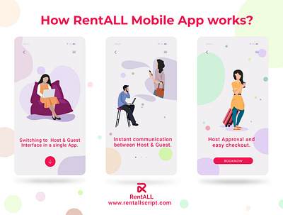 RentALLScript - Airbnb clone for Mobile app airbnbclone airbnbclonescript bestairbnbclone bestairbnbclonescript carrentalmarketplace