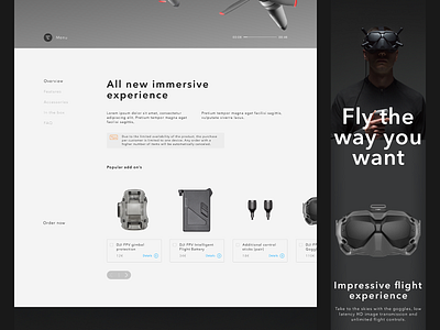 DJI FPV drone concept product page 01