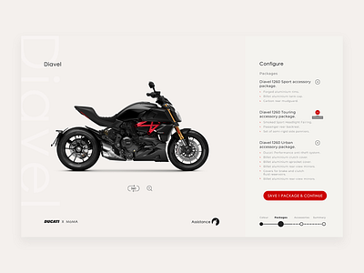 Ducati motorcycle configurator 03