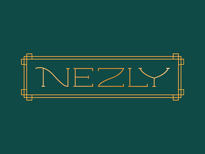 Nezly Photography branding identity logo newly personal identity photographer photography