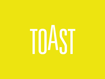 Toast Clothing Wordmark branding breakfast clothing fashion logo logodesign wordmark