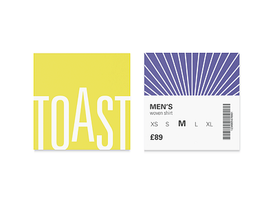 Toast Clothing Tags