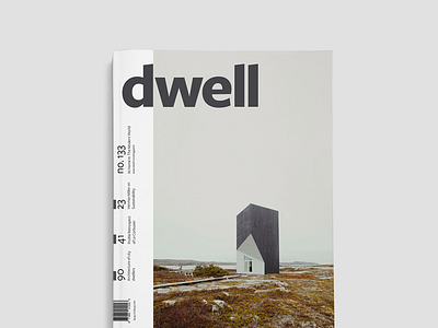 Dwell Magazine Redesign Cover 1 architecture contemporary dwell editorial fogo island freight layout magazine modern print publication redesign