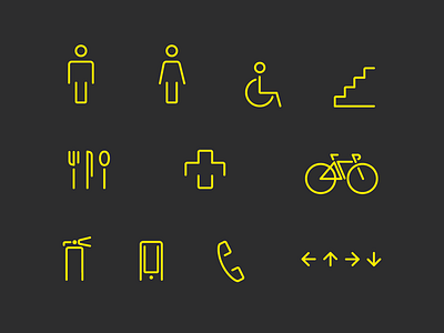 Wayfinding Icons