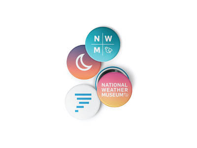 National Weather Museum Buttons