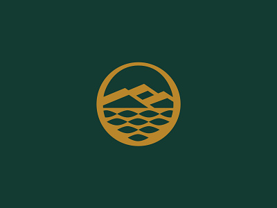 Utah Valley Chapter American Payroll Assn Logo accounting coin forestgreen gold lake logo mountains payroll utah valley water