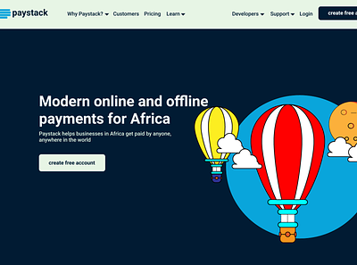 ballon branding design figma figmaafrica figmadesign illustration payment app paystack ui