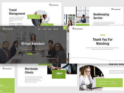 Website Design Keynote Template