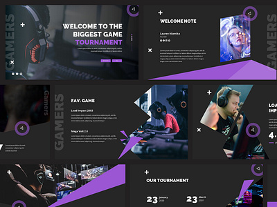 Esport Gaming Powerpoint Template